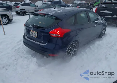 2017 Ford Focus Sel из США, поврежденный, VIN 1FADP3M26HL206787